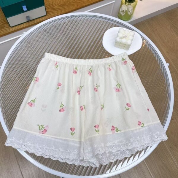 Spring And Summer New Cute Girl Home Shorts - Image 9