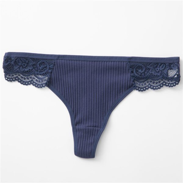 Underwear Low Waist Full Cotton Women's Lace - Image 7