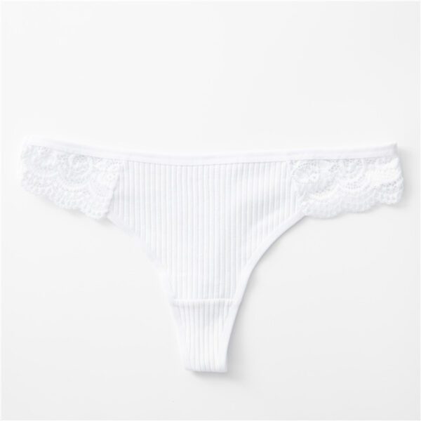 Underwear Low Waist Full Cotton Women's Lace - Image 9