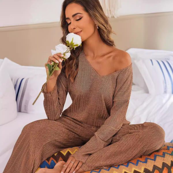 Women's Wide-leg Pants Two-piece Suit - Image 4