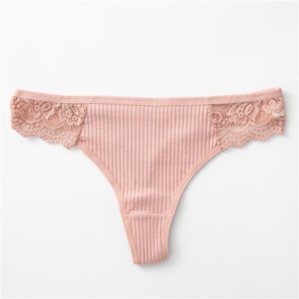 Underwear Low Waist Full Cotton Women's Lace - Image 10