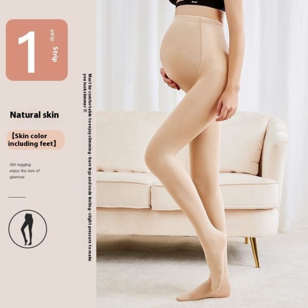 Women's Springautumnwinter Fleece Lined Leggings - Image 4
