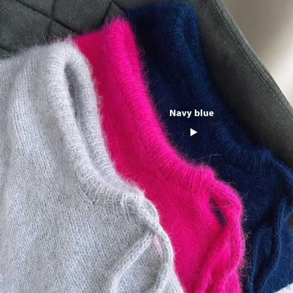 Autumn And Winter Fashion Warm Scarf Neck Protection Integrated Woolen Knitted Hat - Image 9