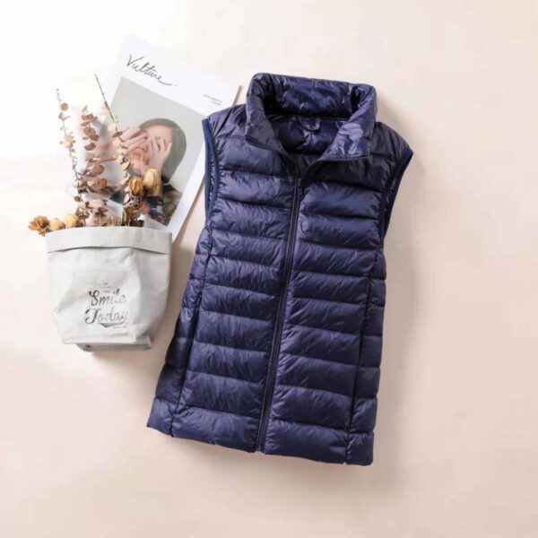 Down Close-fitting Fashion Casual Jacket Vest - Image 4