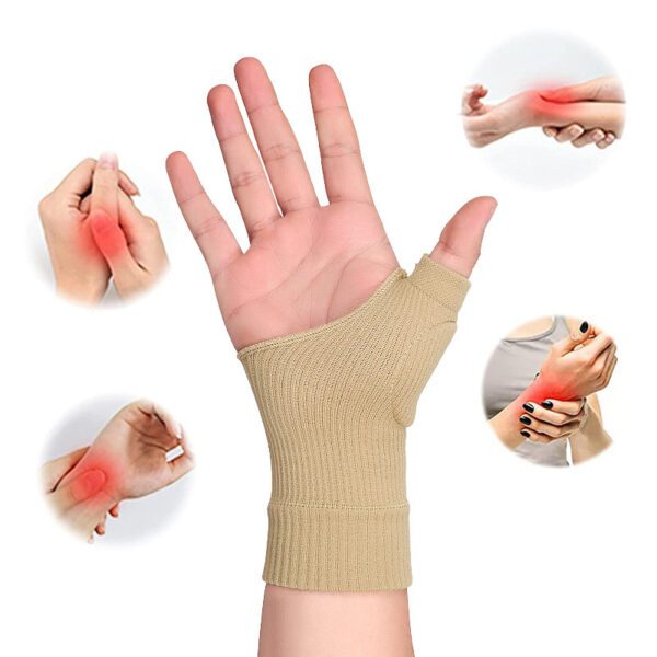 Exercise Pressure Fitness Breathable Sweat Absorbing Wristband - Image 2