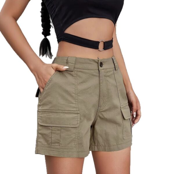 Straight Cargo Casual Loose Wide-leg Pants - Image 5