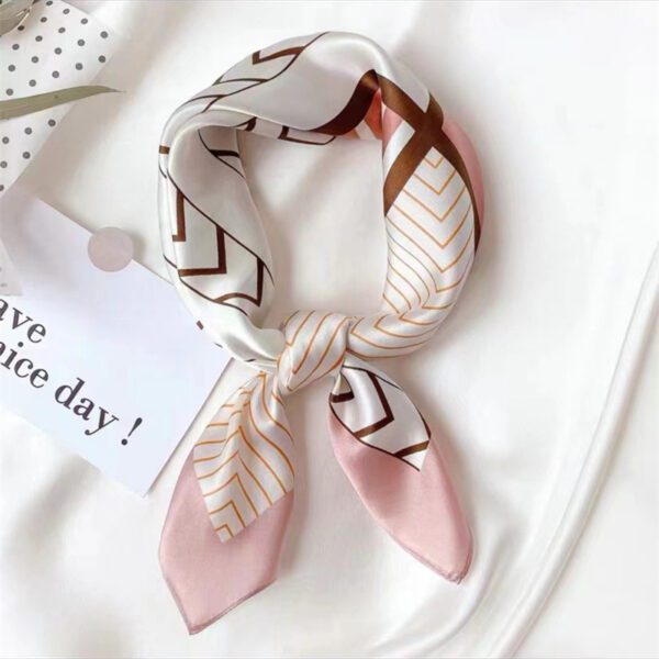 Crepe Satin Scarf For Women - Image 10