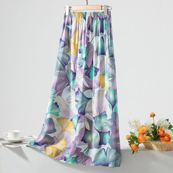 Women's Loose Sweet Cotton Silk Skirt - Image 6