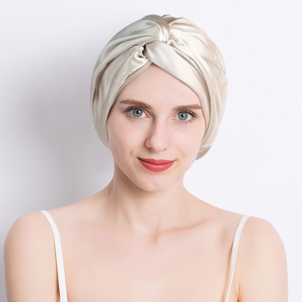 Seamless Double-layer Cross Comfort Nightcap