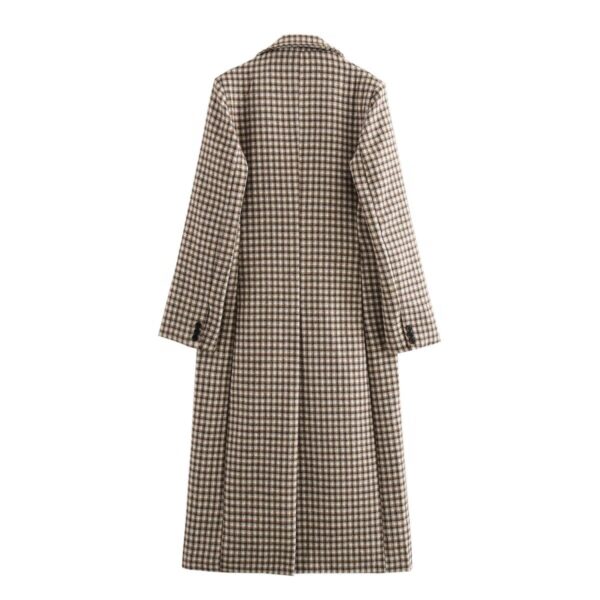 Women's Fashion Single-breasted Overcoat Coat - Image 2