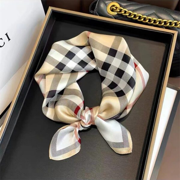 Crepe Satin Scarf For Women - Image 3