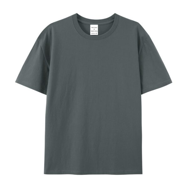 Cotton American Style High-end Half Sleeve T-shirt - Image 10