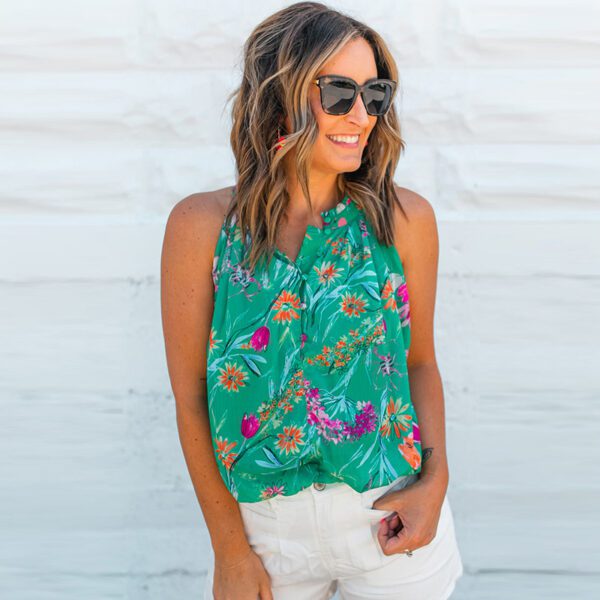 European And American Leisure Loose All-matching Sleeveless Top