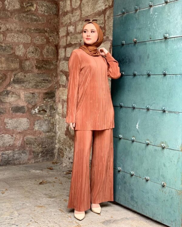 Ethnic Style Loose Casual Pleated Suit Southeast Asian Arab Women's Clothing - Image 4