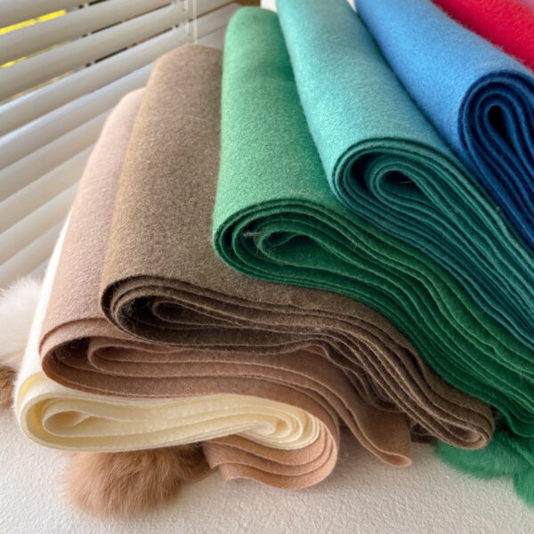 Beige Artificial Cashmere Scarf Fur Ball Winter Warm Tassel Shawl - Image 4