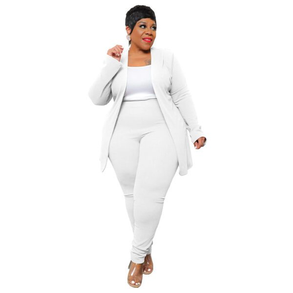 Fashion Temperament Professional Casual Long Sleeve Pants Small Suit Two-piece Suit - Image 7