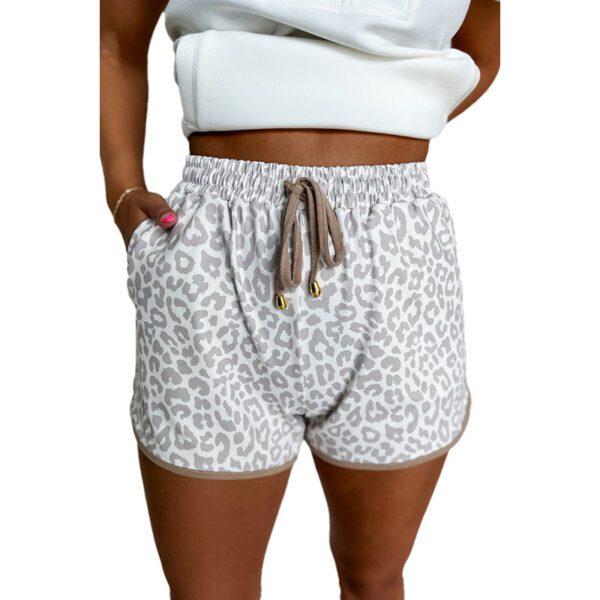 Leopard Print High Waist Casual Pants Women European And American - Image 6