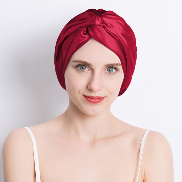Seamless Double-layer Cross Comfort Nightcap - Image 6