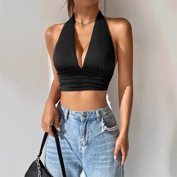 Women's Fashion Summer Backless Hollow-out Top - Image 4