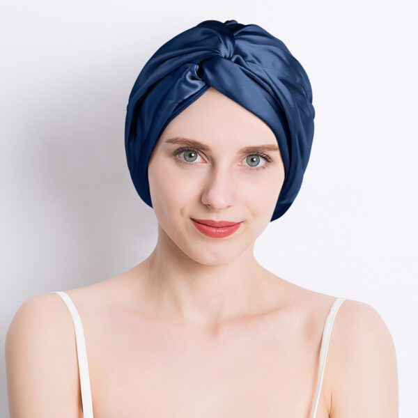 Seamless Double-layer Cross Comfort Nightcap - Image 7