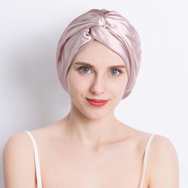 Seamless Double-layer Cross Comfort Nightcap - Image 10