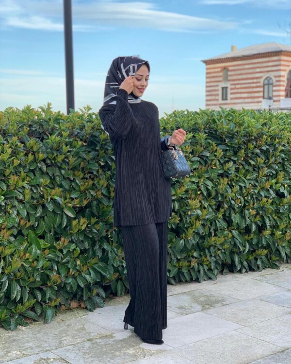 Ethnic Style Loose Casual Pleated Suit Southeast Asian Arab Women's Clothing - Image 6