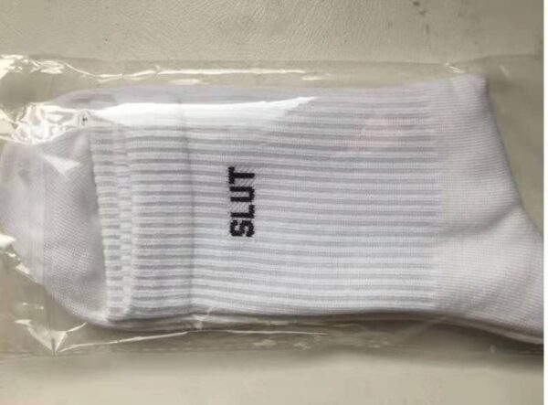 Hot Sale English Letters FUCK Letters Cotton Sock - Image 6