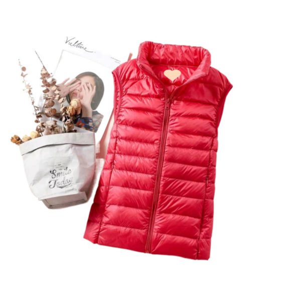 Down Close-fitting Fashion Casual Jacket Vest - Image 6