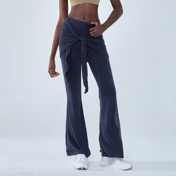 Fake Two Pieces Yoga Pants Sports Tight - Image 2