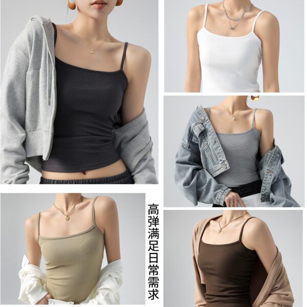 Inner Cover Supernumerary Breast Thread Can Be Outerwear Top - Image 3