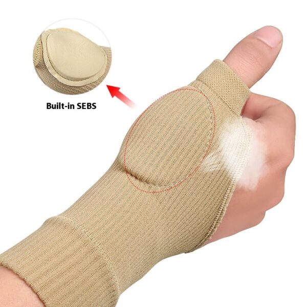 Exercise Pressure Fitness Breathable Sweat Absorbing Wristband - Image 3