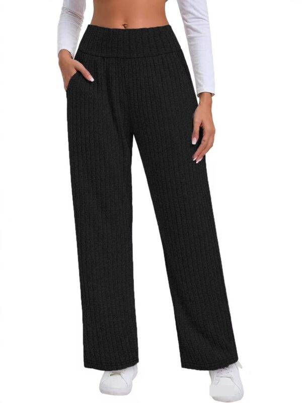 Women's Comfortable Pants Brushed Straight Fashion - Image 4