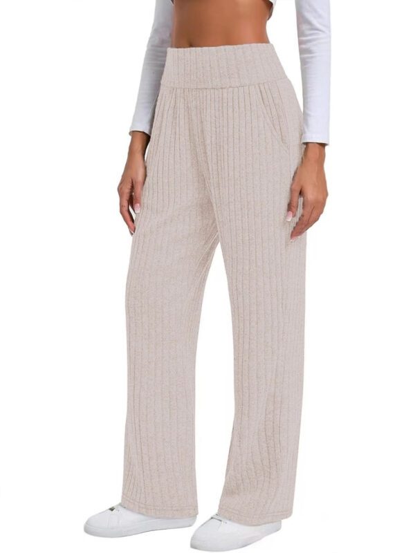 Women's Comfortable Pants Brushed Straight Fashion - Image 3
